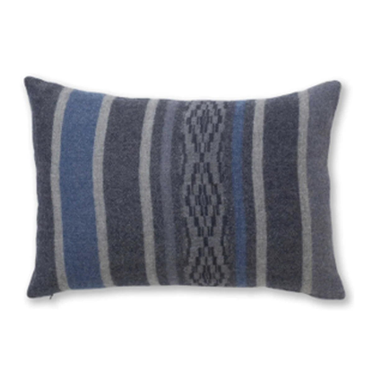 Декоративна калъфка Incalpaca Jacquard в синьо 01