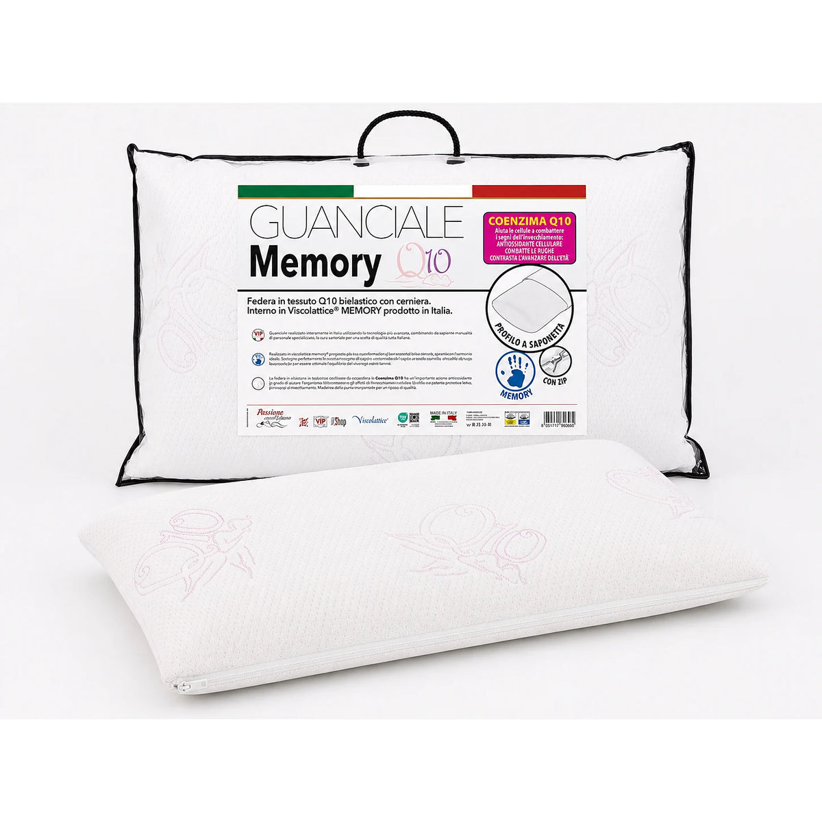 Възглавница Donato Martinelli MEMORY Q10 VIP 02