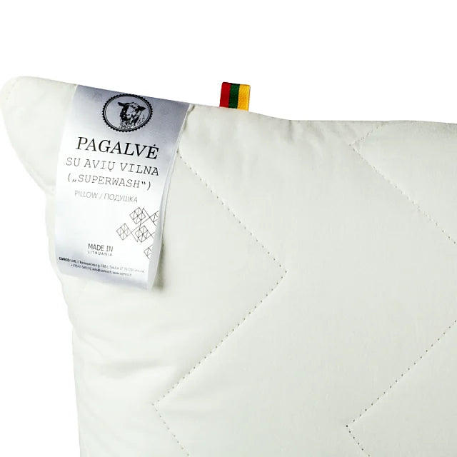 Възглавница Comco Sheep Wool с овча вълна 03
