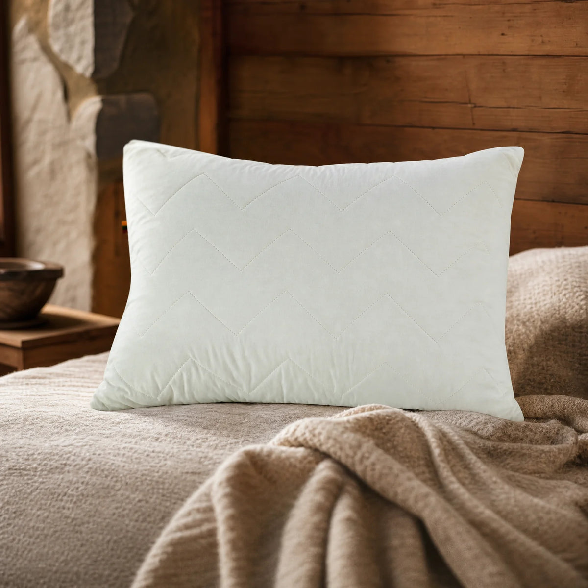 Възглавница Comco Sheep Wool с овча вълна 05