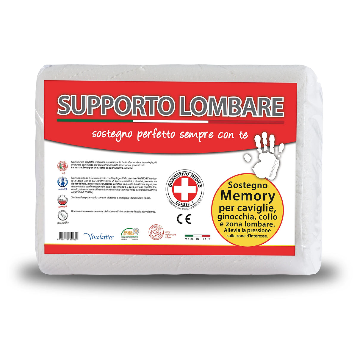 Лумбална възглавница Donato Martinelli SUPPORTO LOMBARE 04